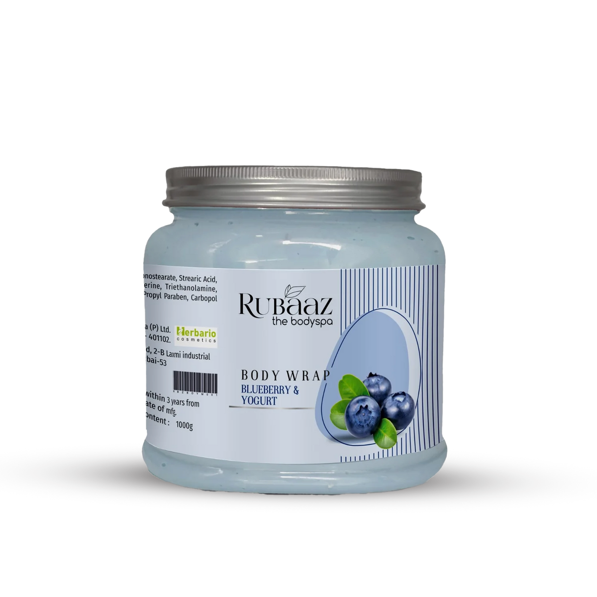 Rubaaz Blueberry & Yogurt Body Wrap