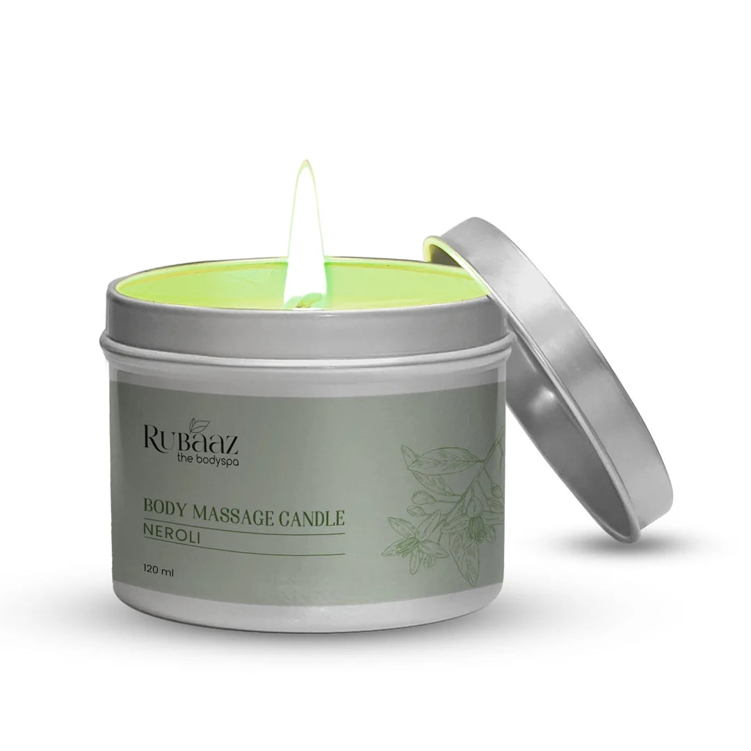 Rubaaz Body Massage Candle - Neroli