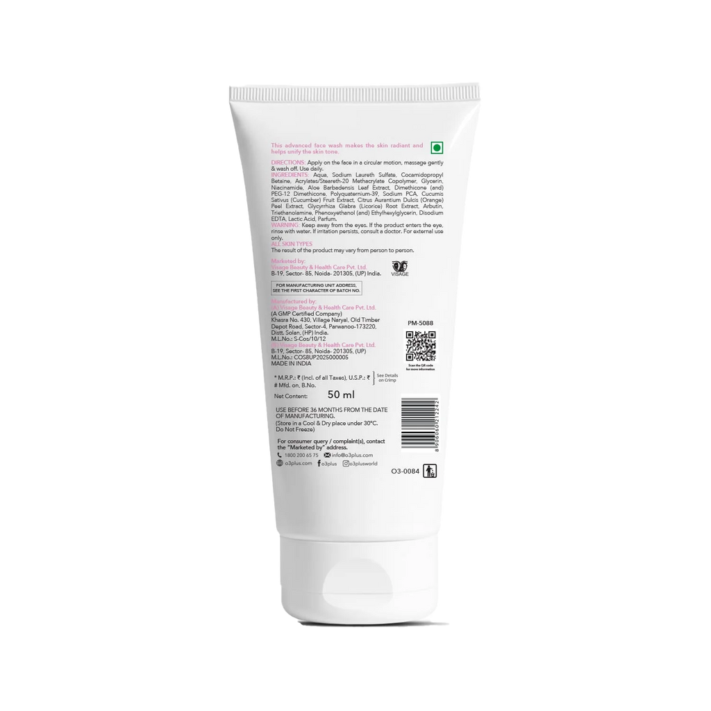 O3+ Brightening Face Wash for Radiant & Glowing Skin