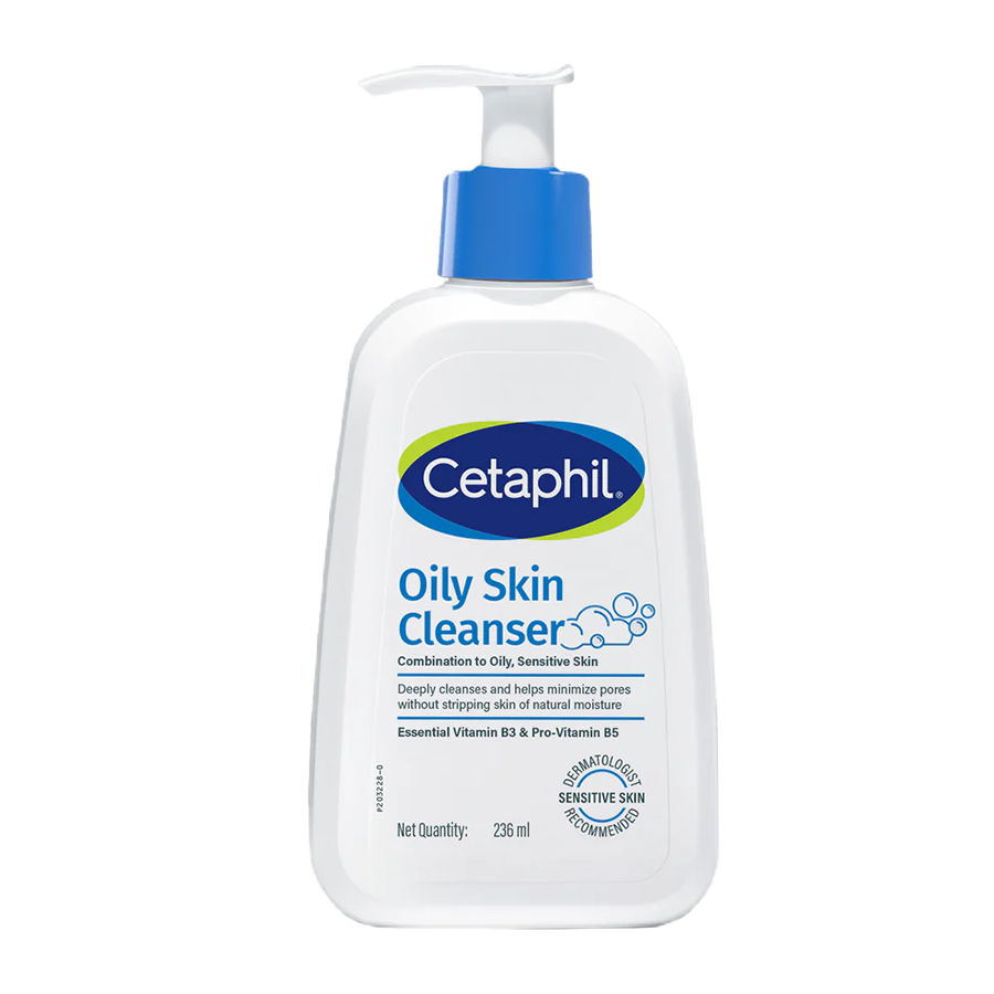 Cetaphil Oily Skin Cleanser  | Dermat Recommended