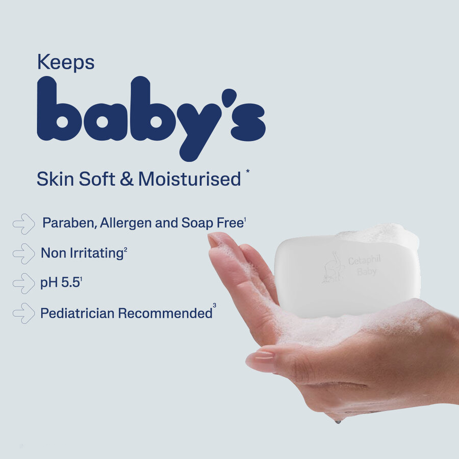 Cetaphil Baby Mild Bar Soap 100g