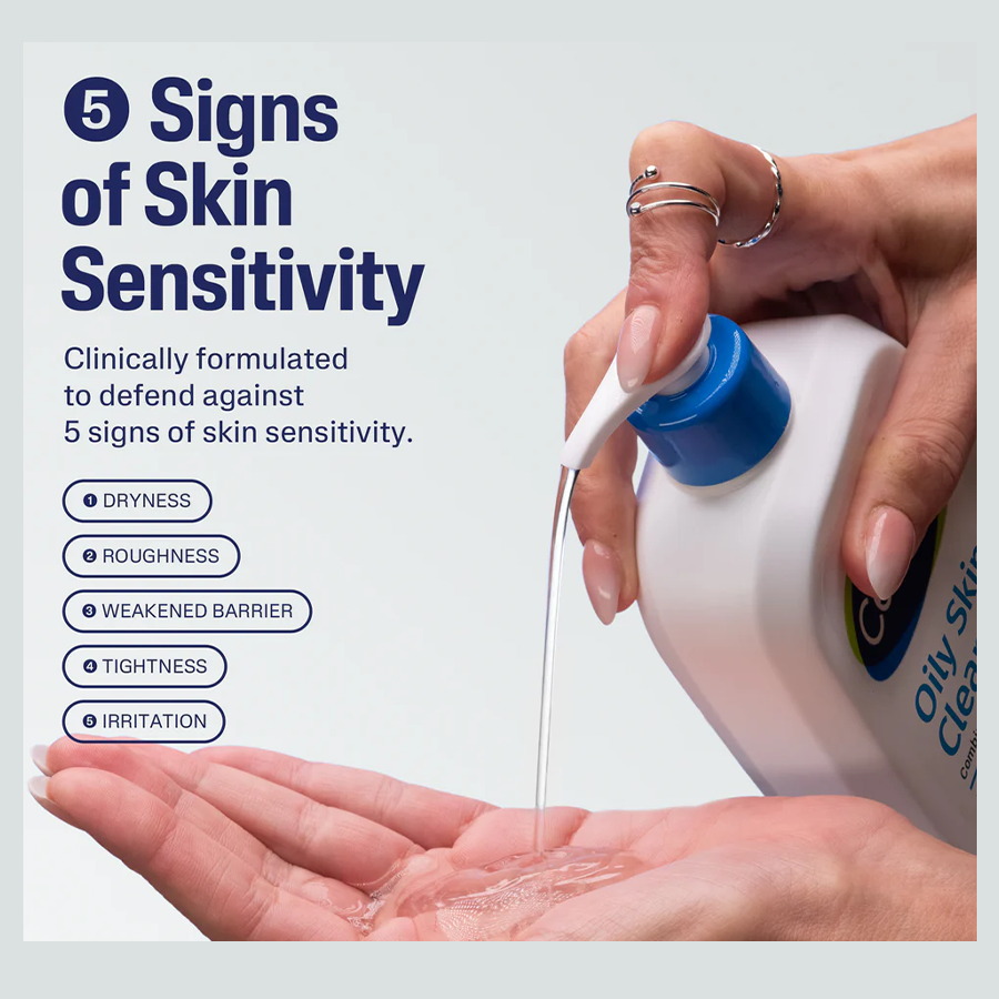 Cetaphil Oily Skin Cleanser  | Dermat Recommended
