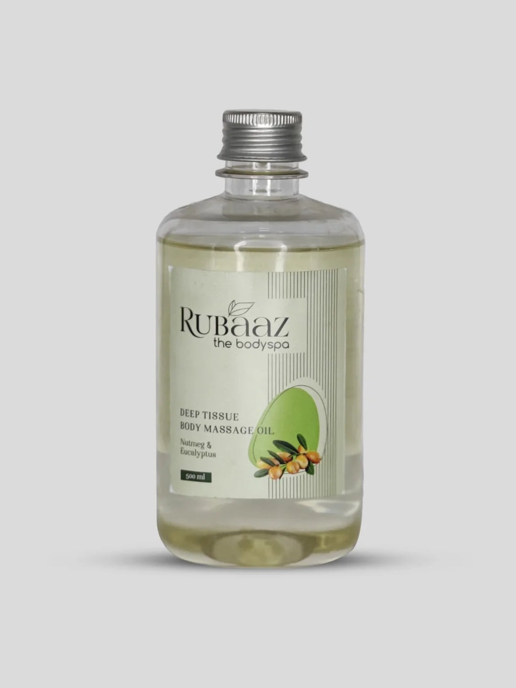 Rubaaz Deep Tissue Nutmeg & Eucalyptus Body Massage Oil