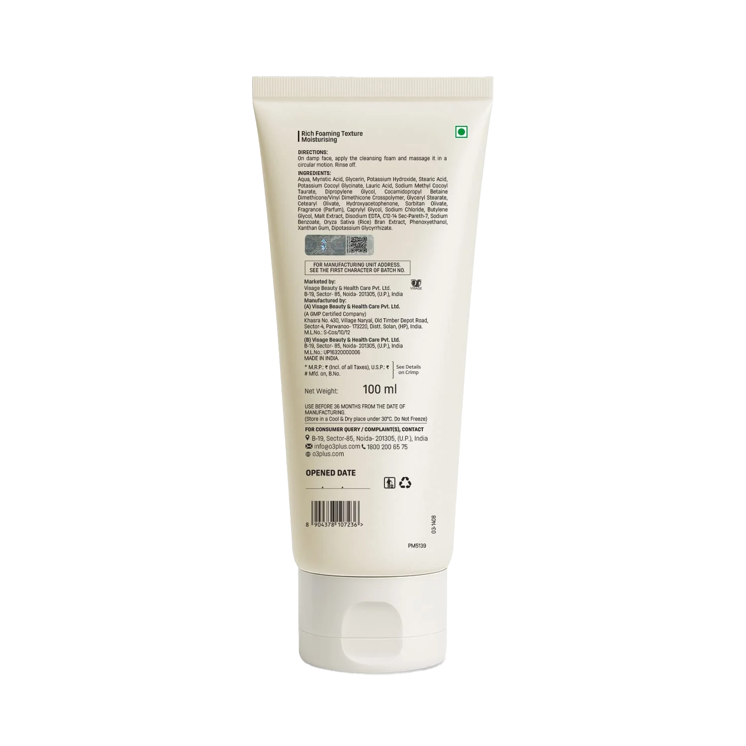 Mijoo Korea Rice Water Bright Foaming Cleanser