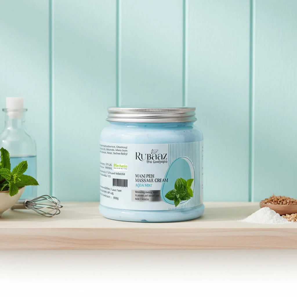 Rubaaz Aqua Mint Mani-Pedi Cream