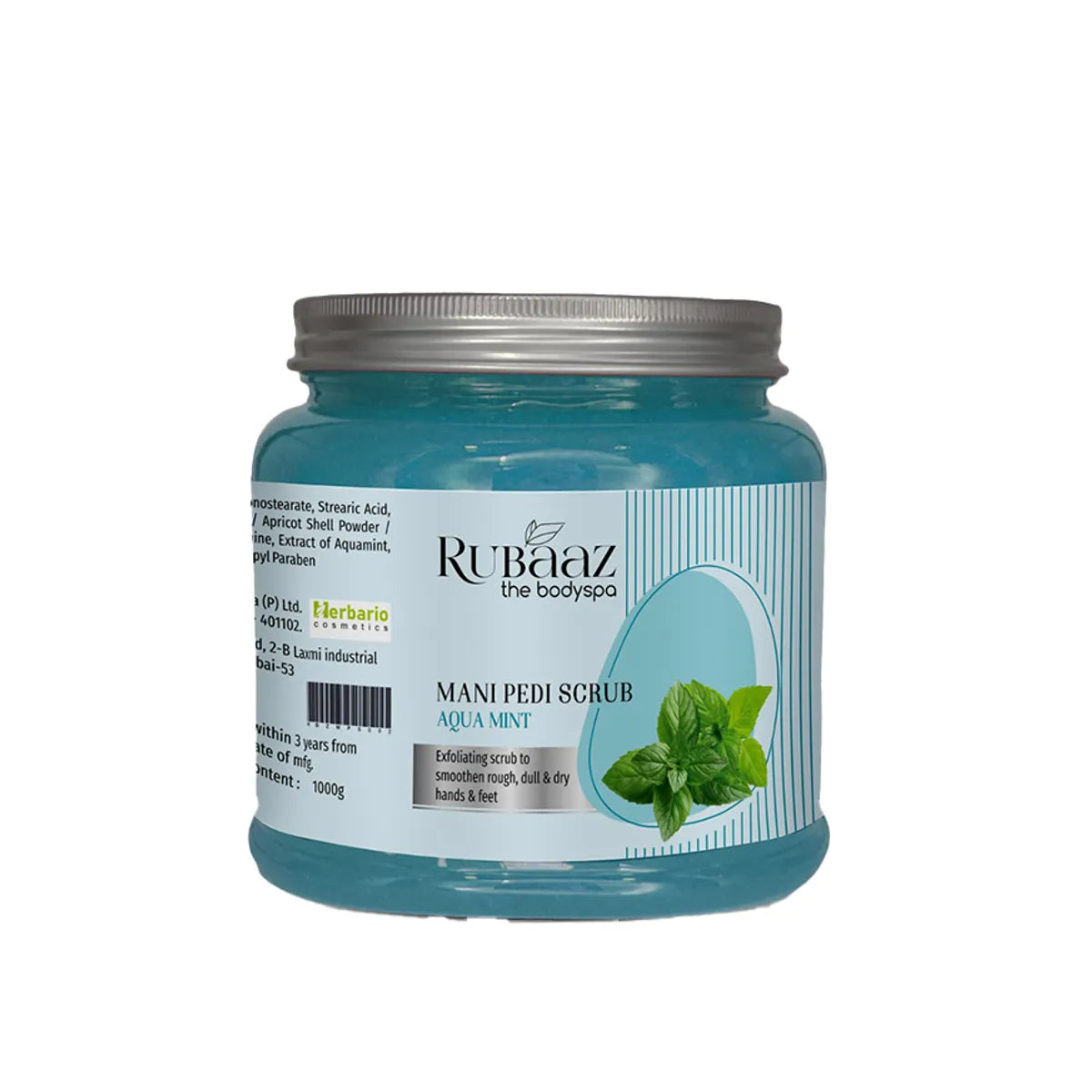 Rubaaz Aqua Mint Mani-Pedi Scrub