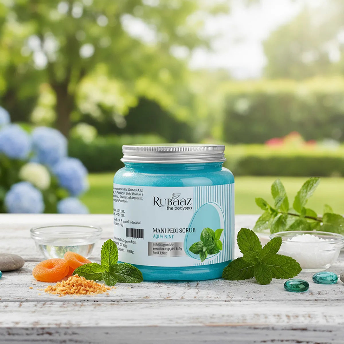 Rubaaz Aqua Mint Mani-Pedi Scrub