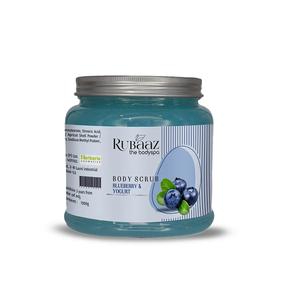 Rubaaz Blueberry & Yogurt Body Scrub