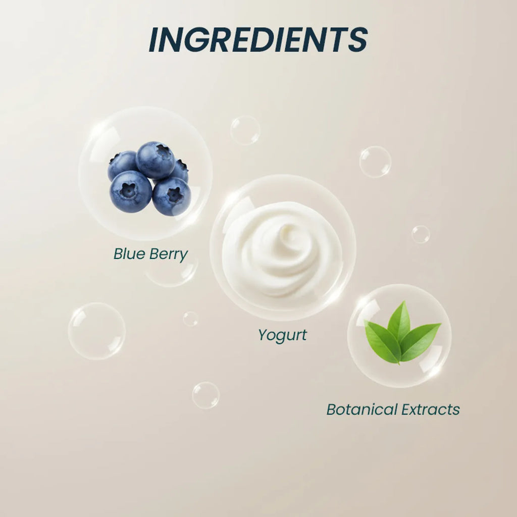 Rubaaz Blueberry & Yogurt Body Scrub