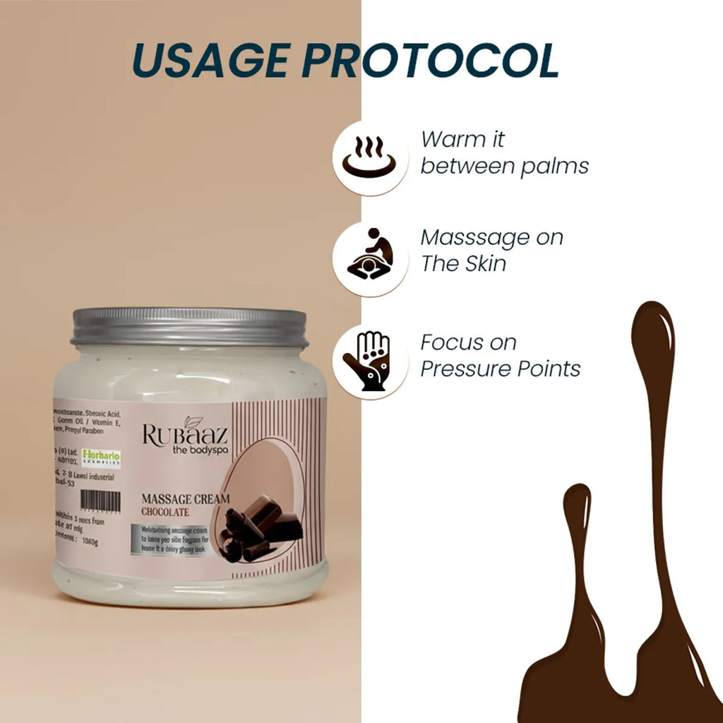Rubaaz Chocolate Massage Cream