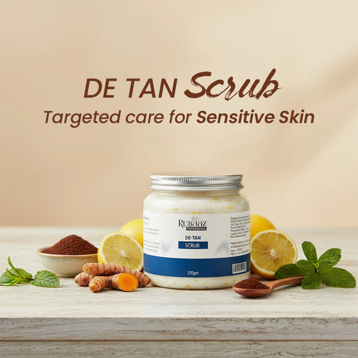 Rubaaz D-Tan Scrub