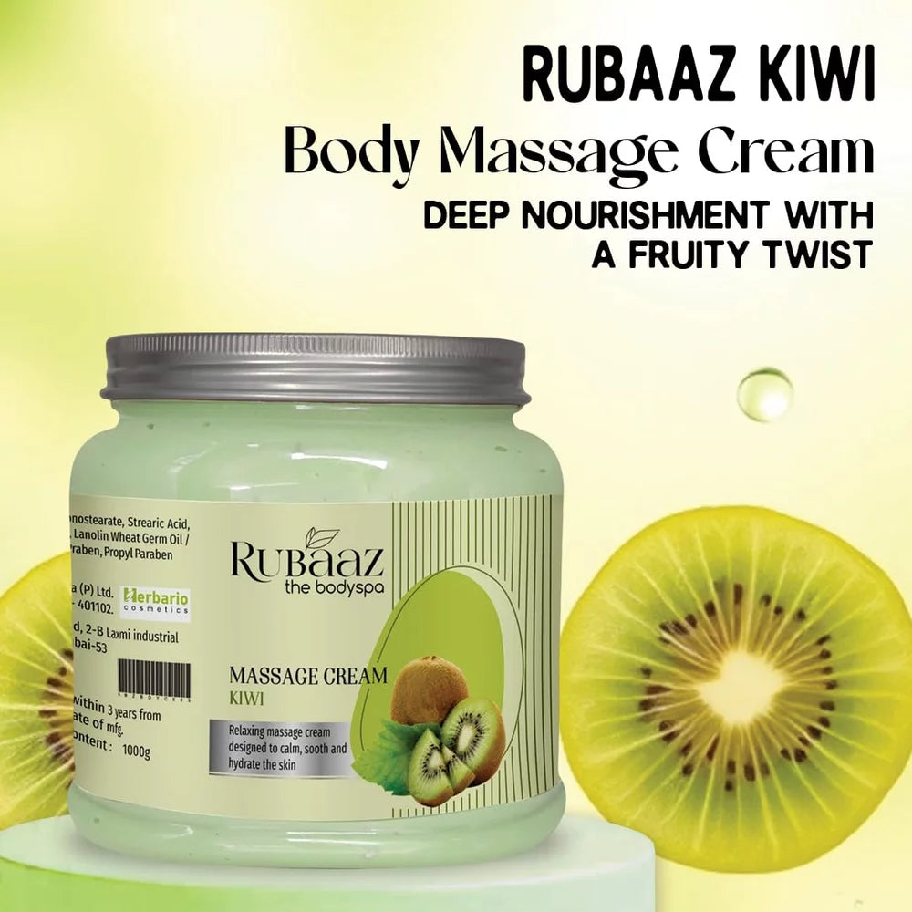 Rubaaz Kiwi Massage Cream