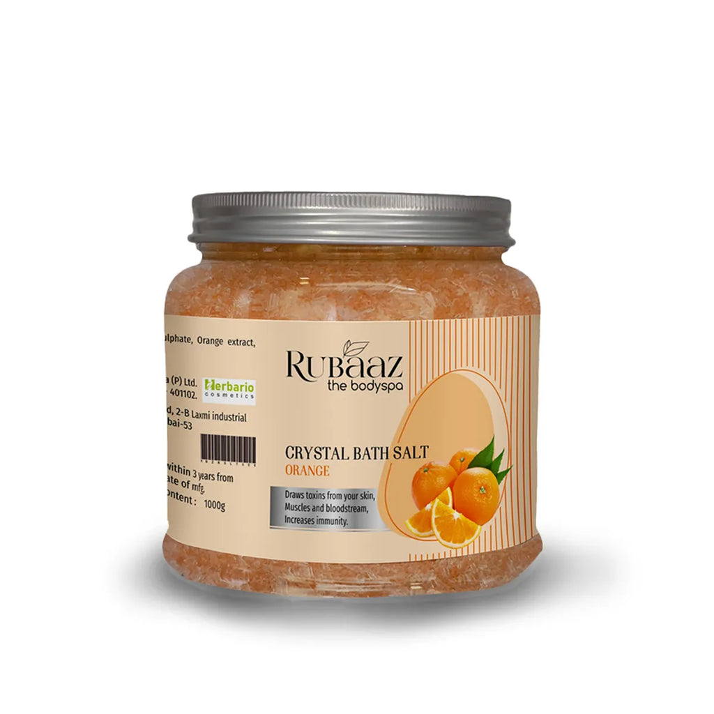 Rubaaz Orange Crystal Bath Salt