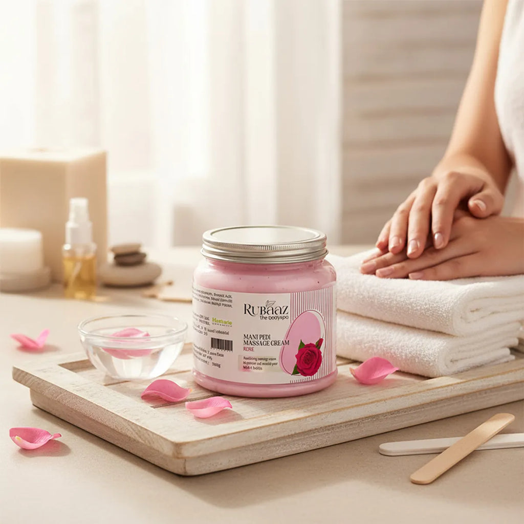 Rubaaz Rose Mani-Pedi Cream