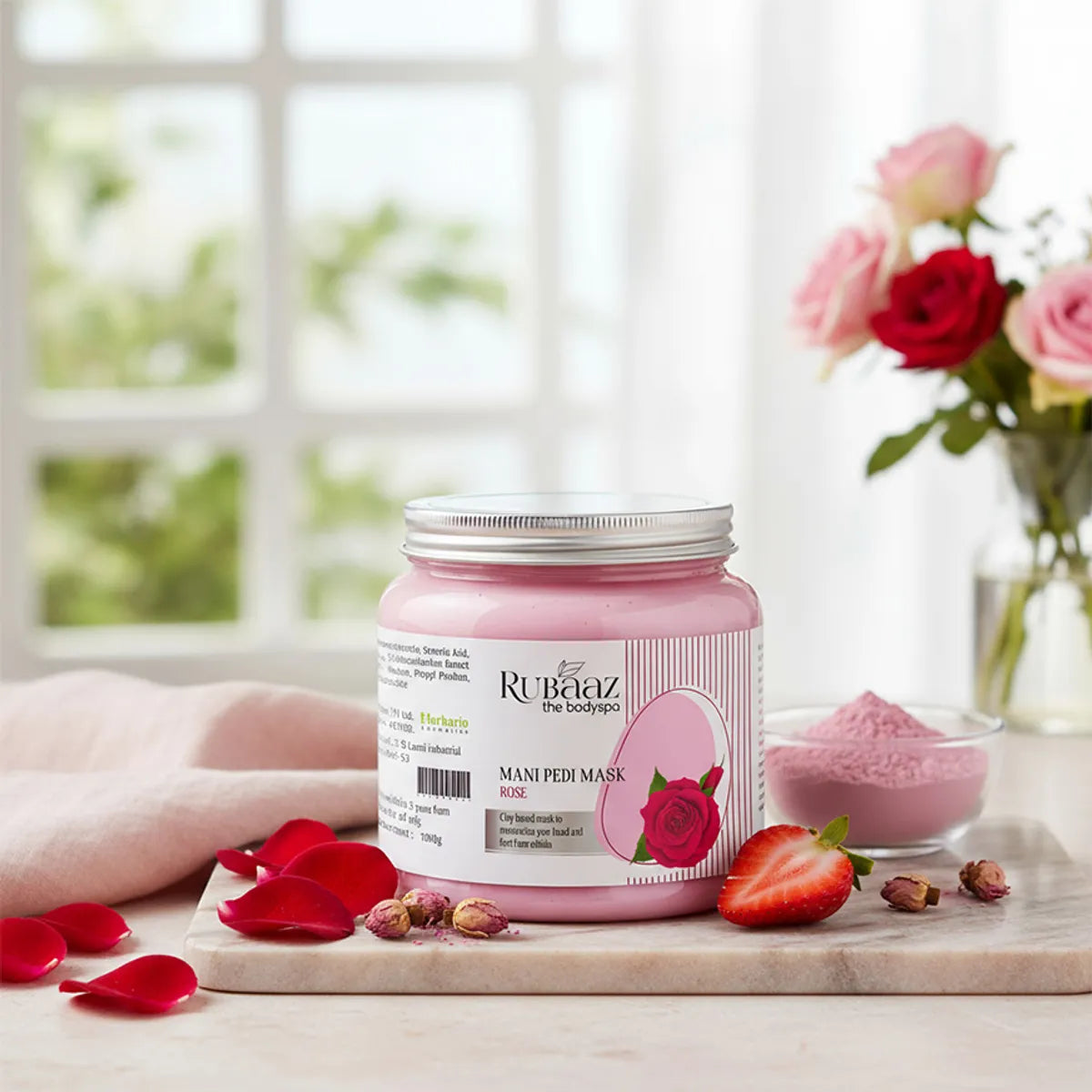 Rubaaz Rose Mani-Pedi Mask
