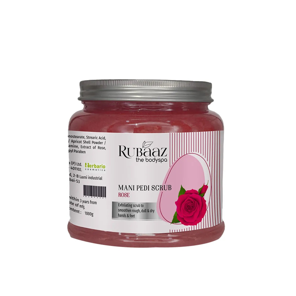Rubaaz Rose Mani-Pedi Scrub
