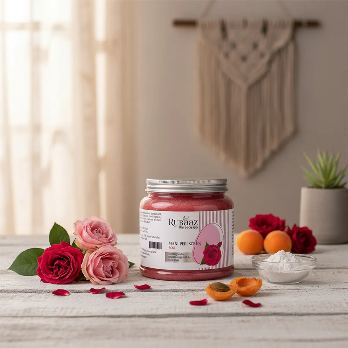Rubaaz Rose Mani-Pedi Scrub