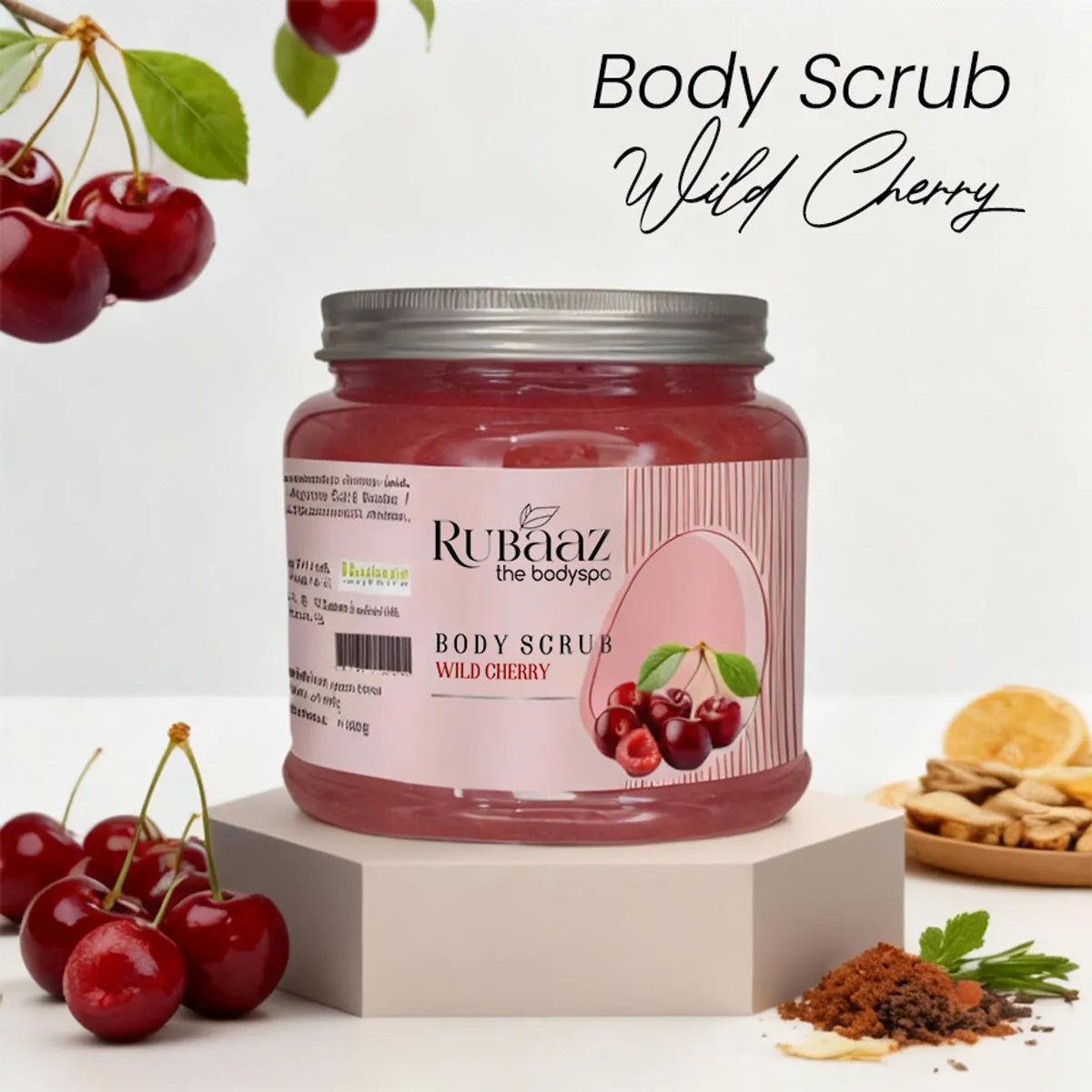 Rubaaz Wild Cherry Body Scrub