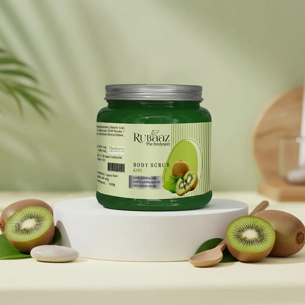 Rubaaz Kiwi Body Scrub
