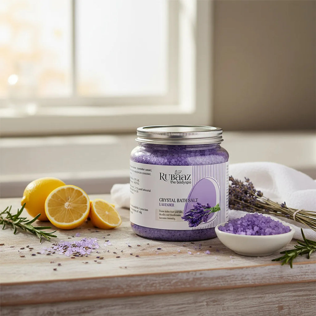 Rubaaz Lavender Crystal Bath Salt