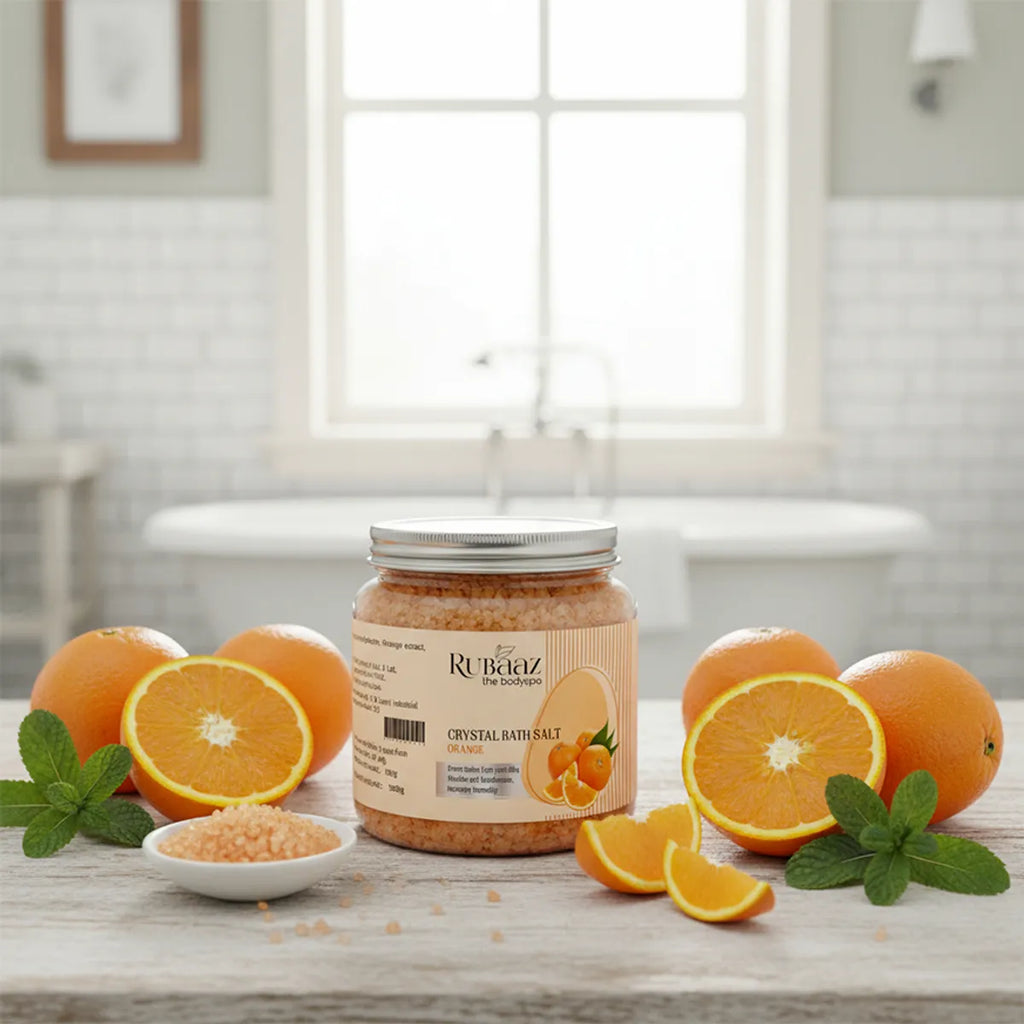 Rubaaz Orange Crystal Bath Salt