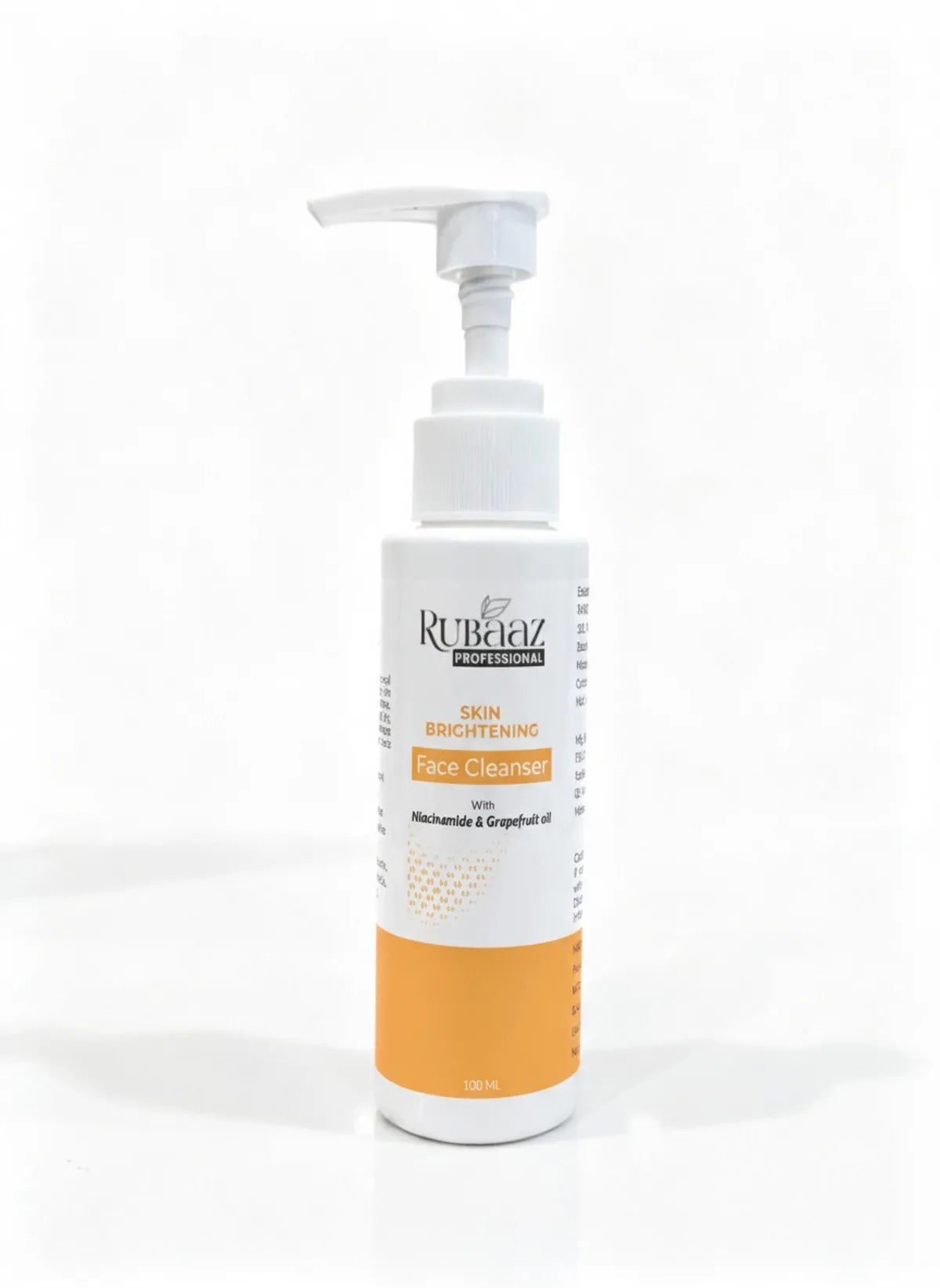 Rubaaz Professional Skin Brightening Face Cleanser with Niacinamide