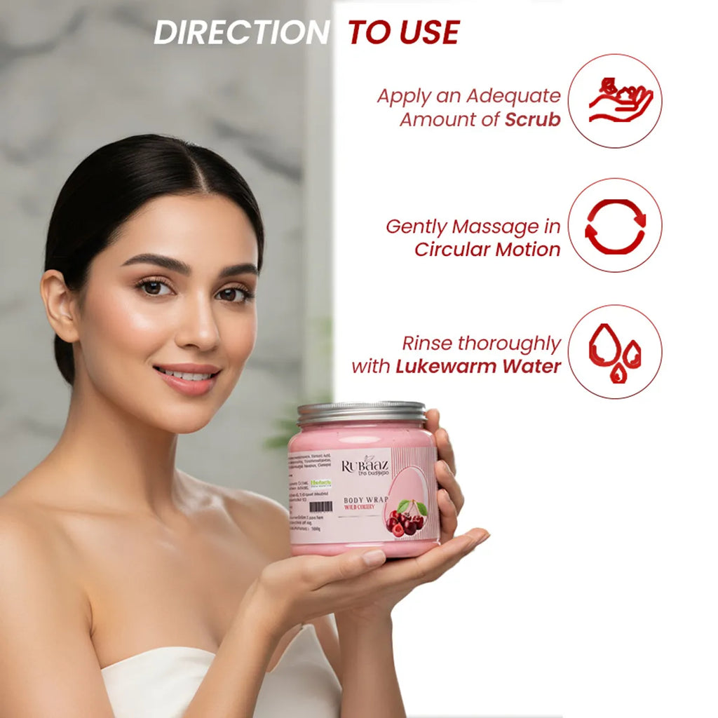 Rubaaz Wild Cherry Body Wrap