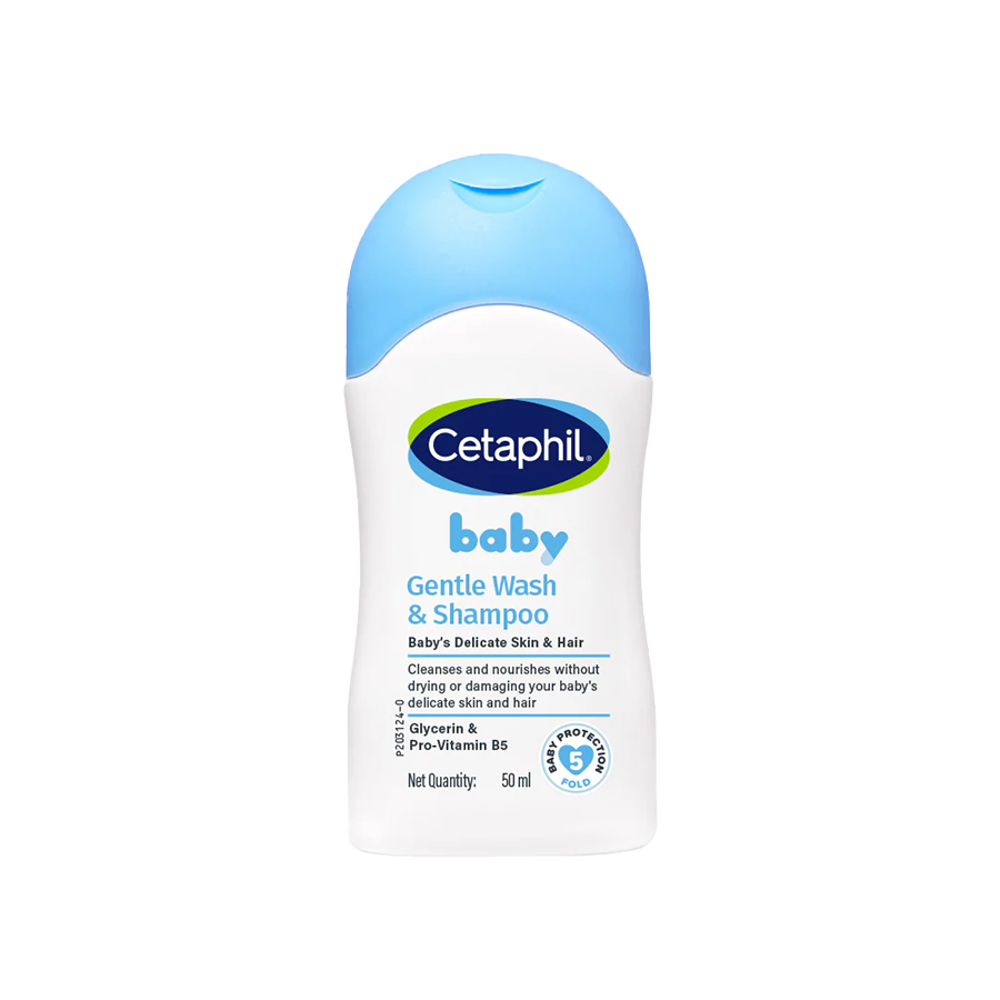 Cetaphil Baby Gentle Wash & Shampoo 50ml