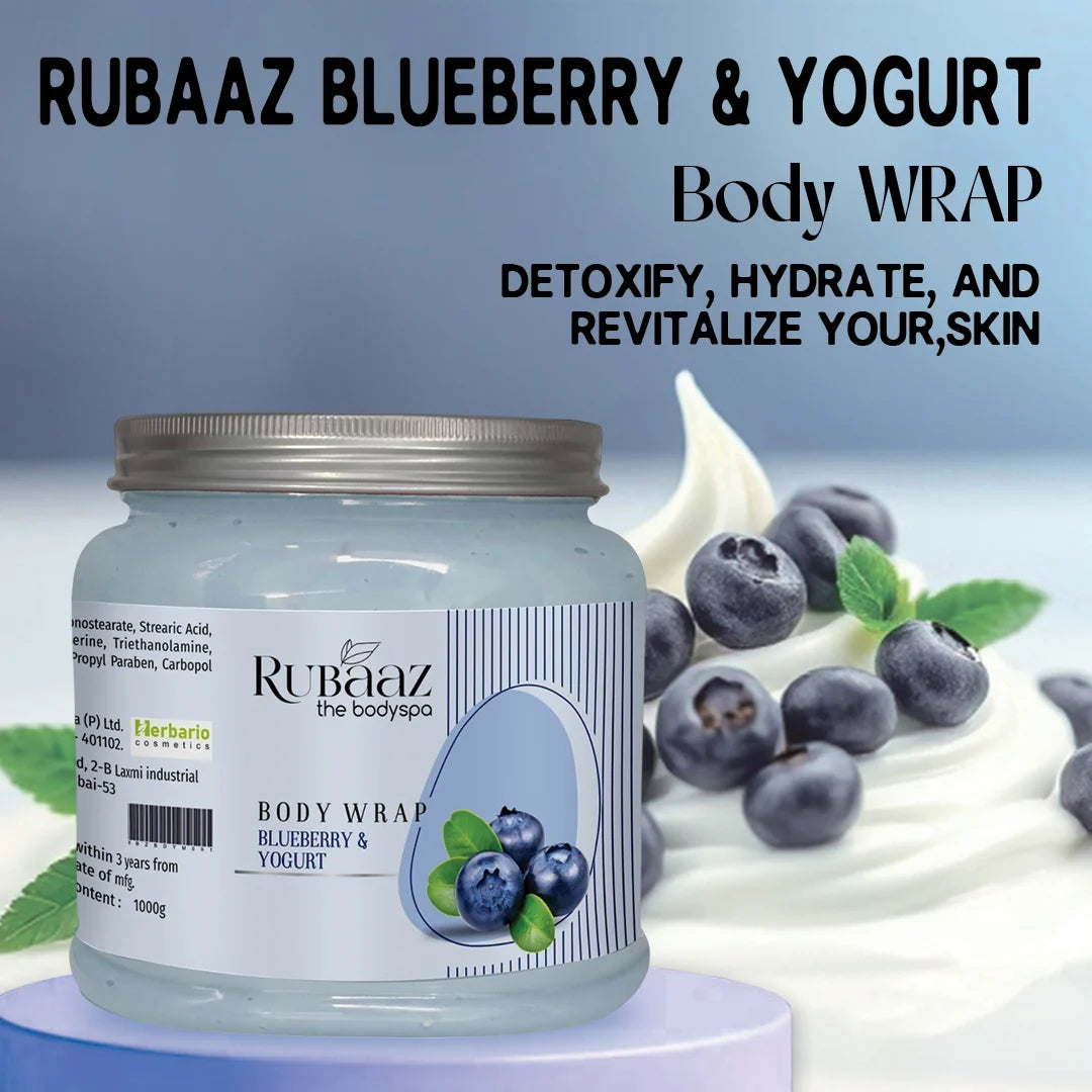 Rubaaz Blueberry & Yogurt Body Wrap