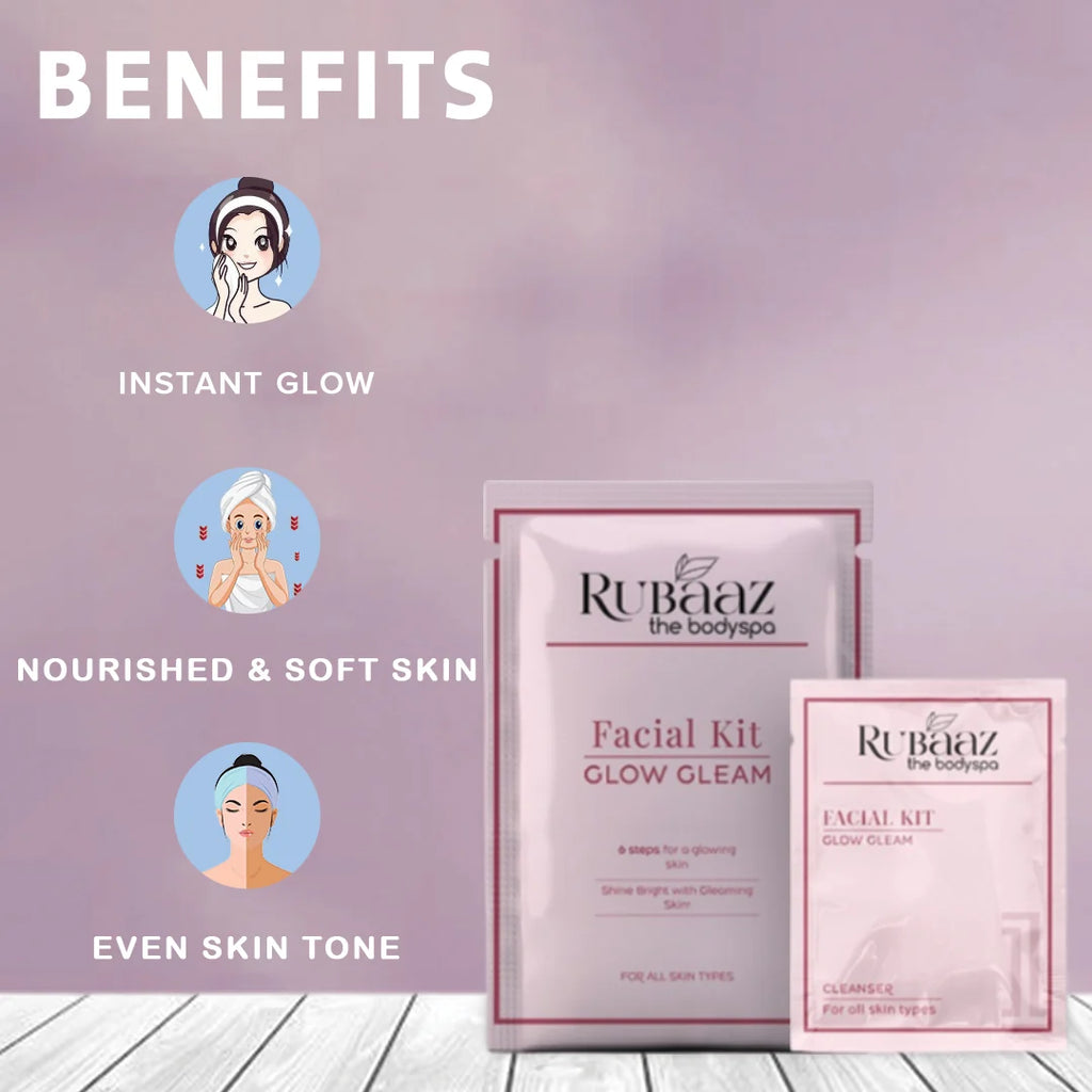 Rubaaz Facial Kit - Glow Clean