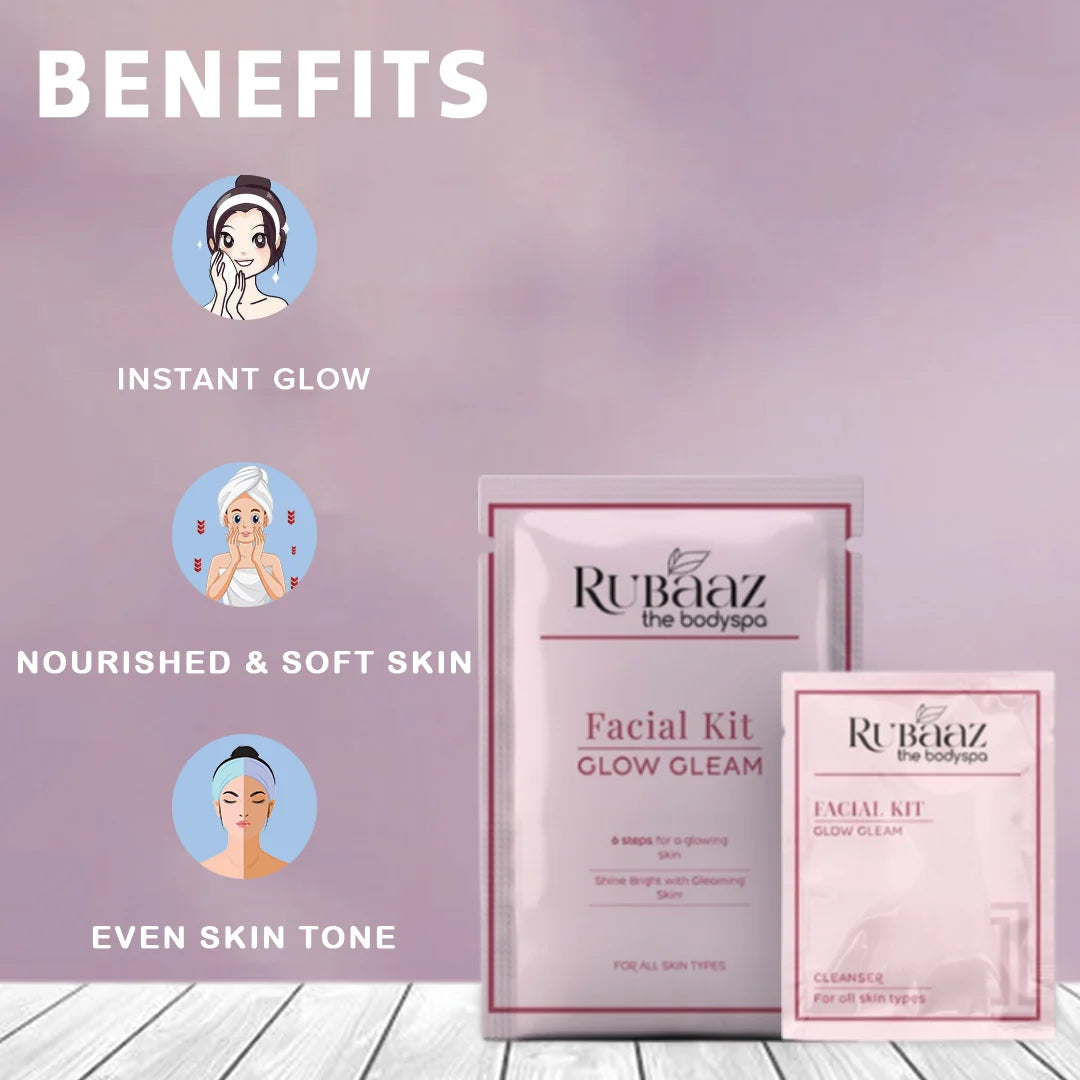 Rubaaz Facial Kit - Glow Clean