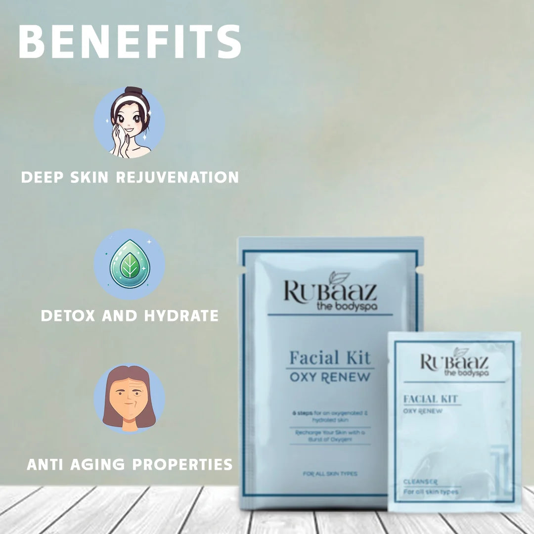Rubaaz Facial Kit - Oxy Renew