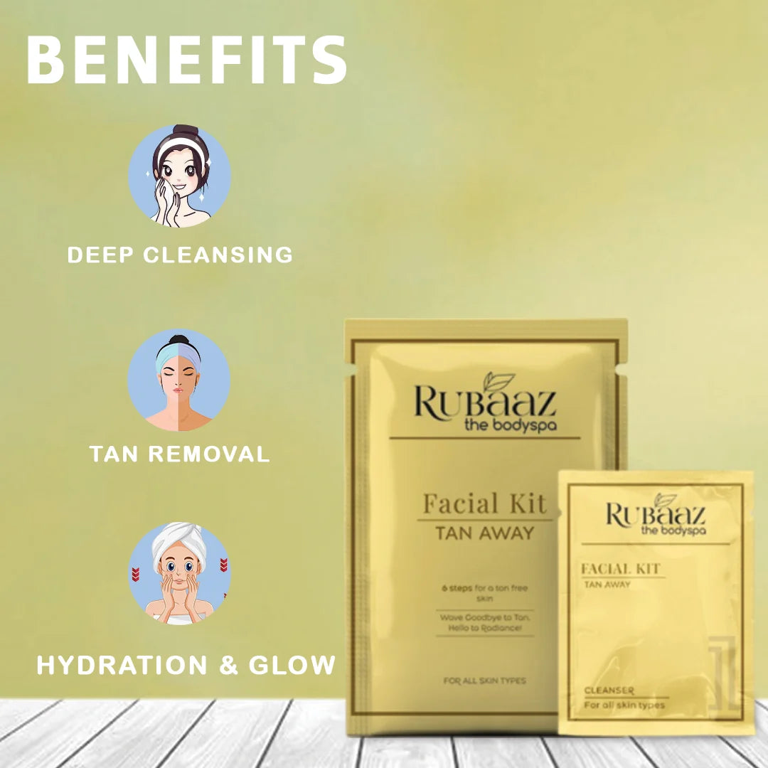 Rubaaz Facial Kit - Tan Away