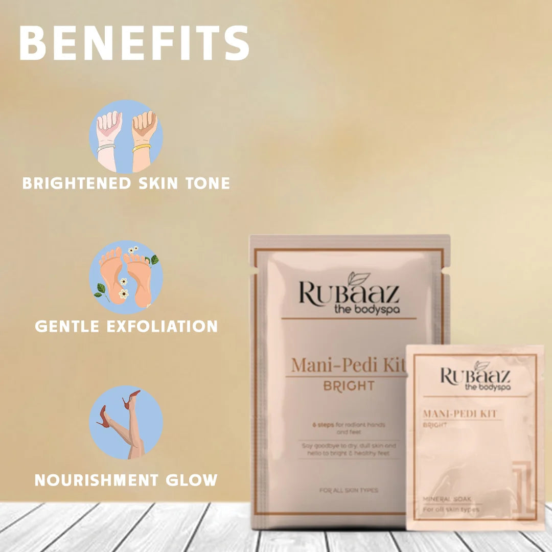 Rubaaz Mani-Pedi Kit - Bright
