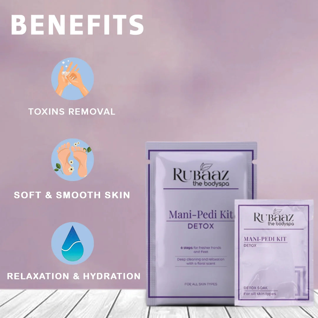 Rubaaz Mani-Pedi Kit - Detox