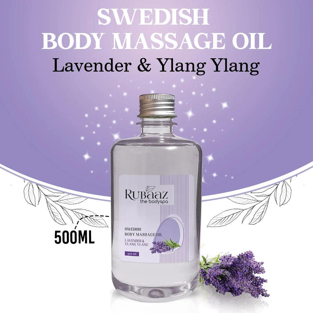 Rubaaz Swedish Lavender & Ylang Ylang Body Massage Oil